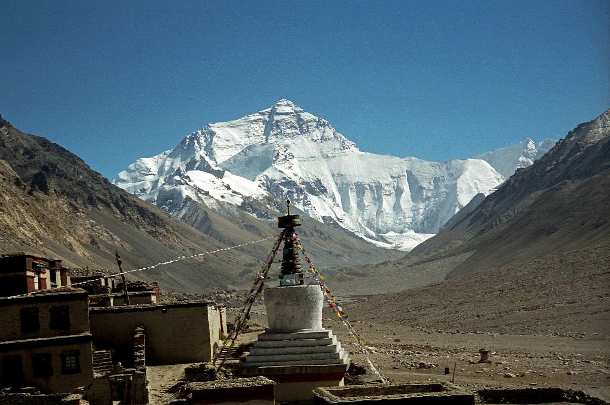 18 Everest North Face and Rongbuk Monastery Tibet